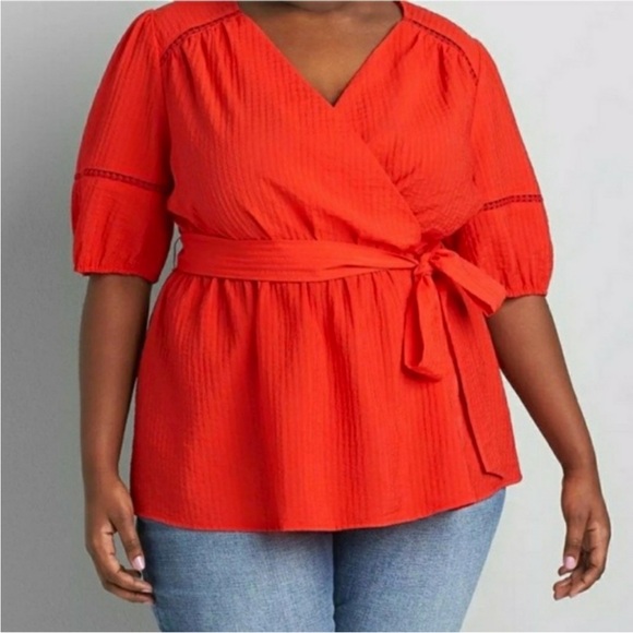 NWT Wrap Blouse - Picture 1 of 5